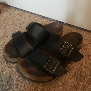 Black Birkenstocks